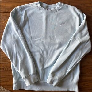 Nike Sky Blue Fleece Sweatshirt